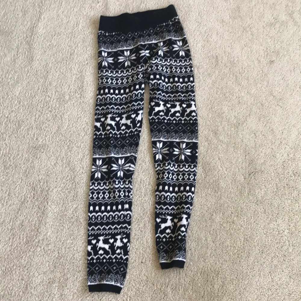 Knitted leggings